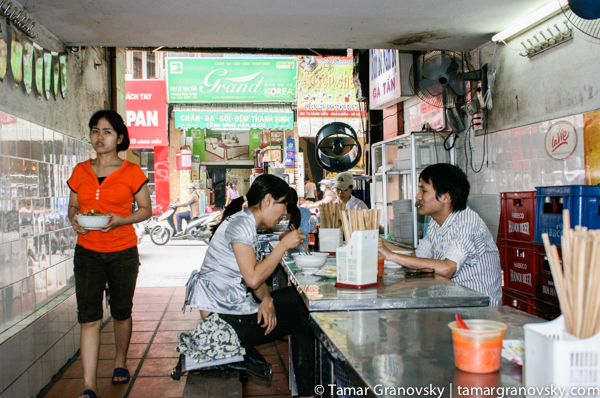 Breakfast in Hanoi