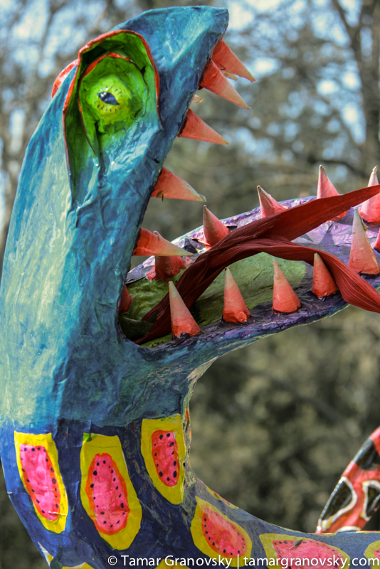 Papier Mache Sculpture at the Universidad Autonoma de Chapingo