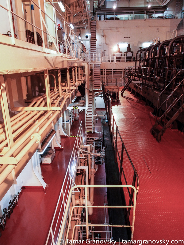 Engine Room Overview (Engines are 2-strokes slow speed) 