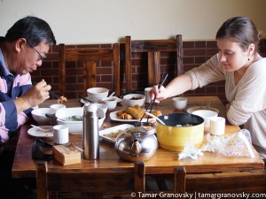 Lunch with Rawdon and Bogi