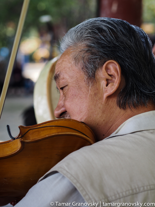 Weekly Traditional Chinese Music in a Pagoda at Daguan Park, Kunming, China