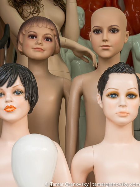 Hanoi (mannequin shops are a common site)