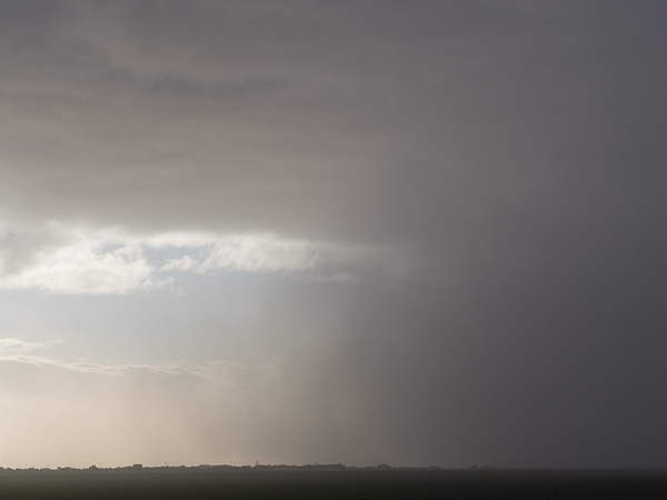 Dust Storm seen from Route 111, California